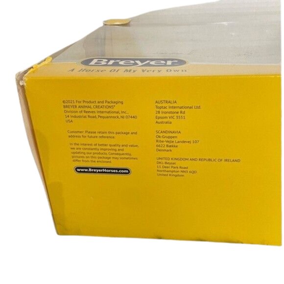 Breyer Mustang Gift Set Encore and Tor #1840 Mare & Foal New Box Damaged - Picture 8 of 8